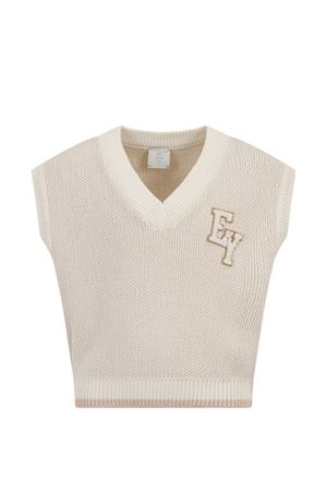 canotta con scollo a V ELEVENTY KIDS | EY9P62X0003101